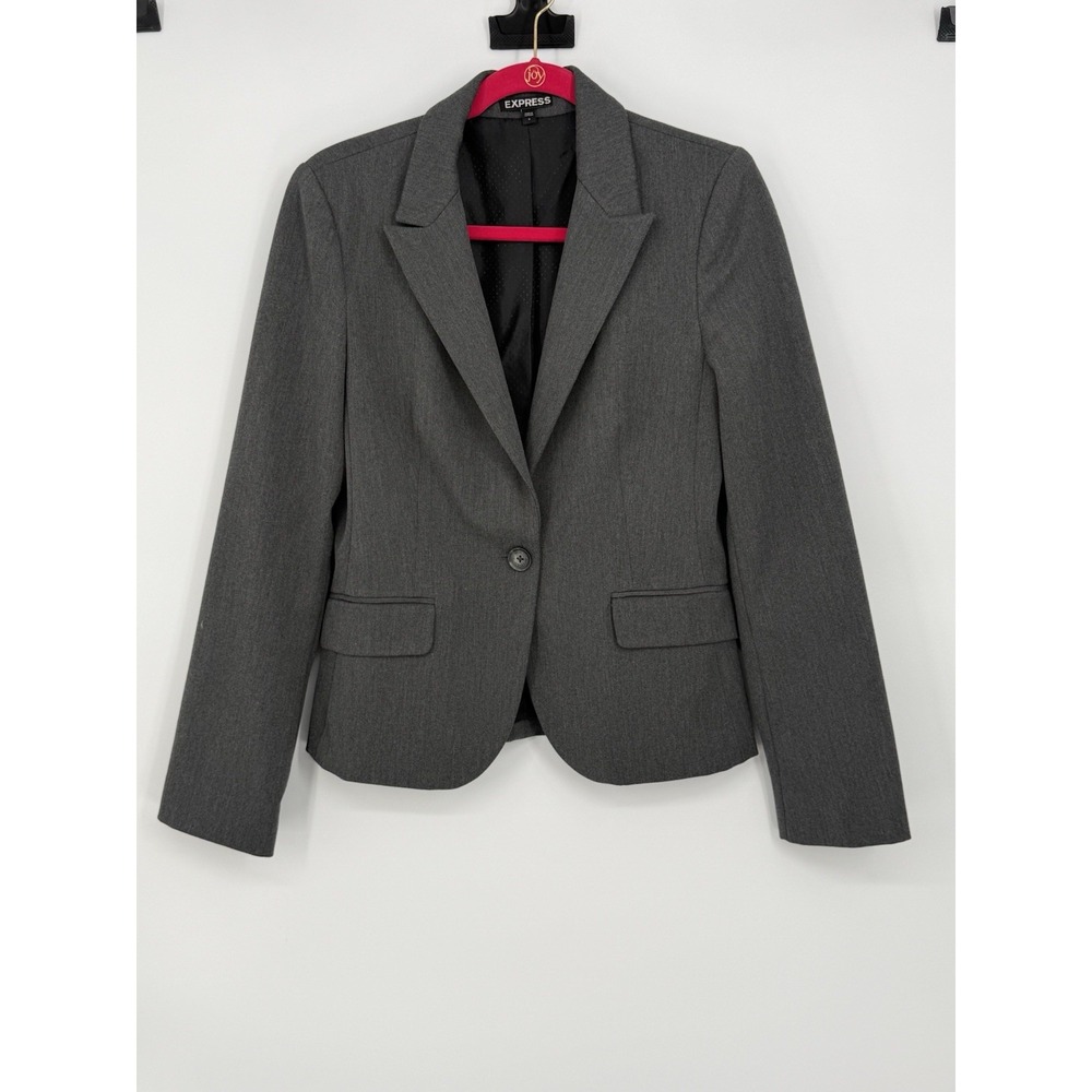 Express Women's Gray Dress Blazer Size 8